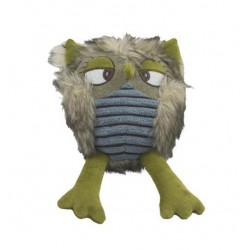 Hibou peluche pour chien