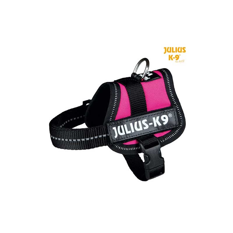 Harnais Power Julius-K9, Baby 1/XS: 30–40 cm rose fushia