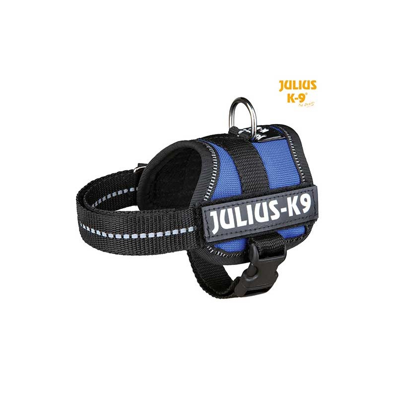 Harnais Power Julius-K9, Baby 1/XS: 30–40 cm bleu