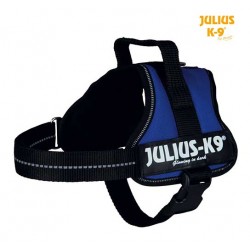 Harnais Power Julius-K9, Mini/M: 51–67 cm bleu