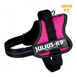 Harnais Power Julius-K9, Mini/M: 51–67 cm  rode fushia