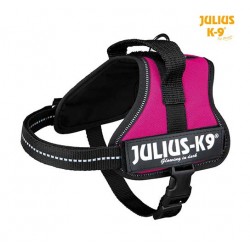 Harnais Power Julius-K9, Mini-Mini et S 40 à 53 cm rose fushia