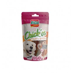 Friandise pour chien CHICK'OS Filet de poulet + stick x 4