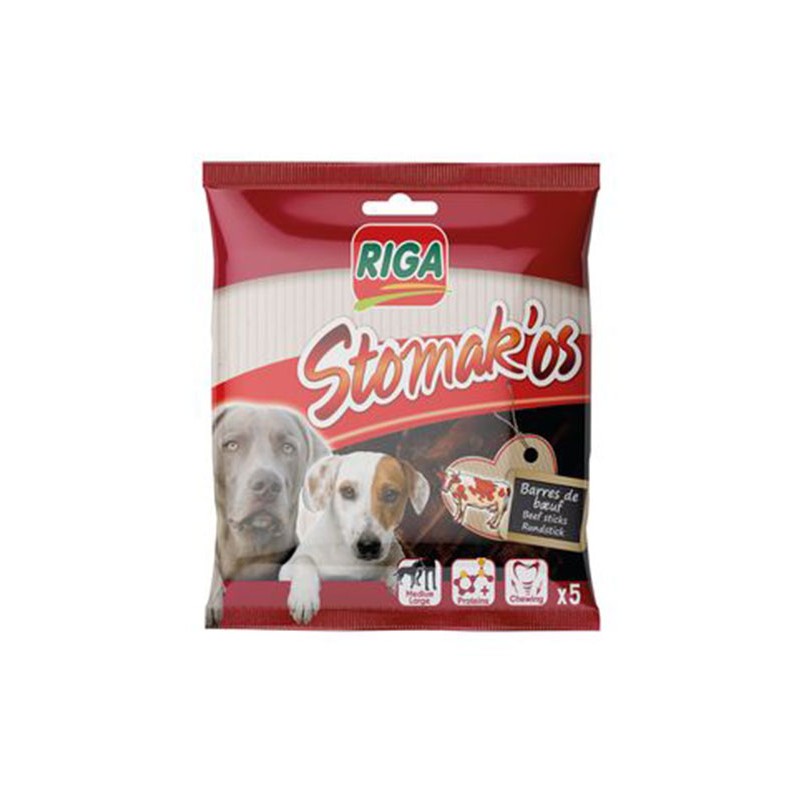 Friandise pour chien STOMAK'OS Barres de viandes