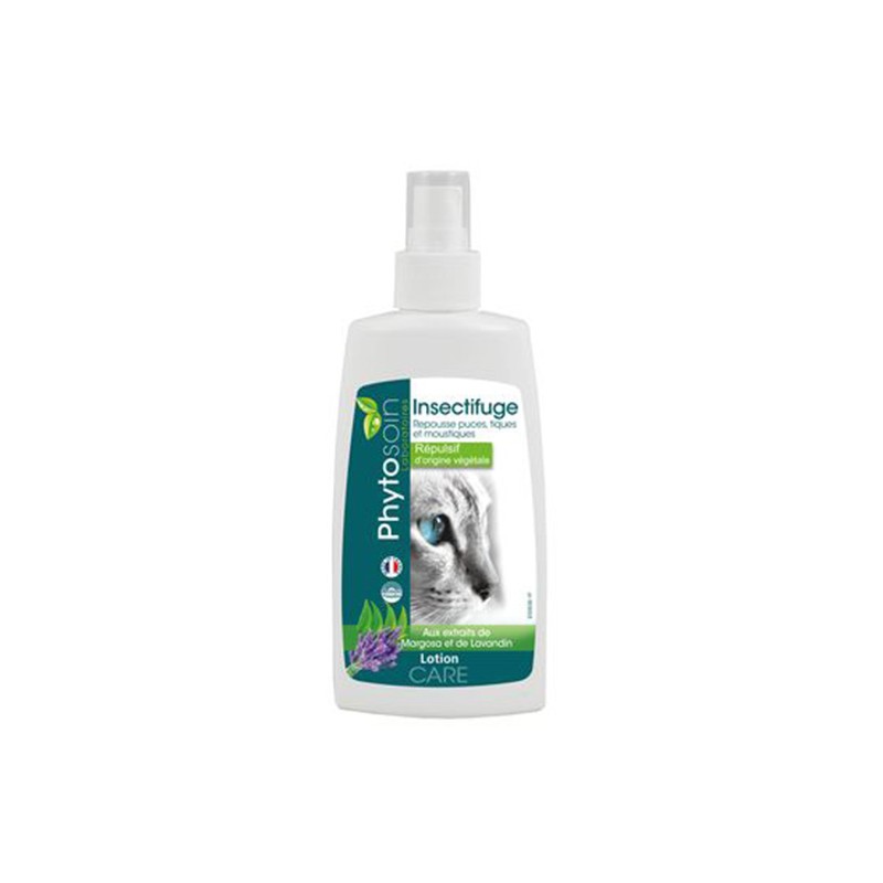 Lotion insectifuge chat en spray