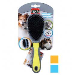 Brosse double chien & chat