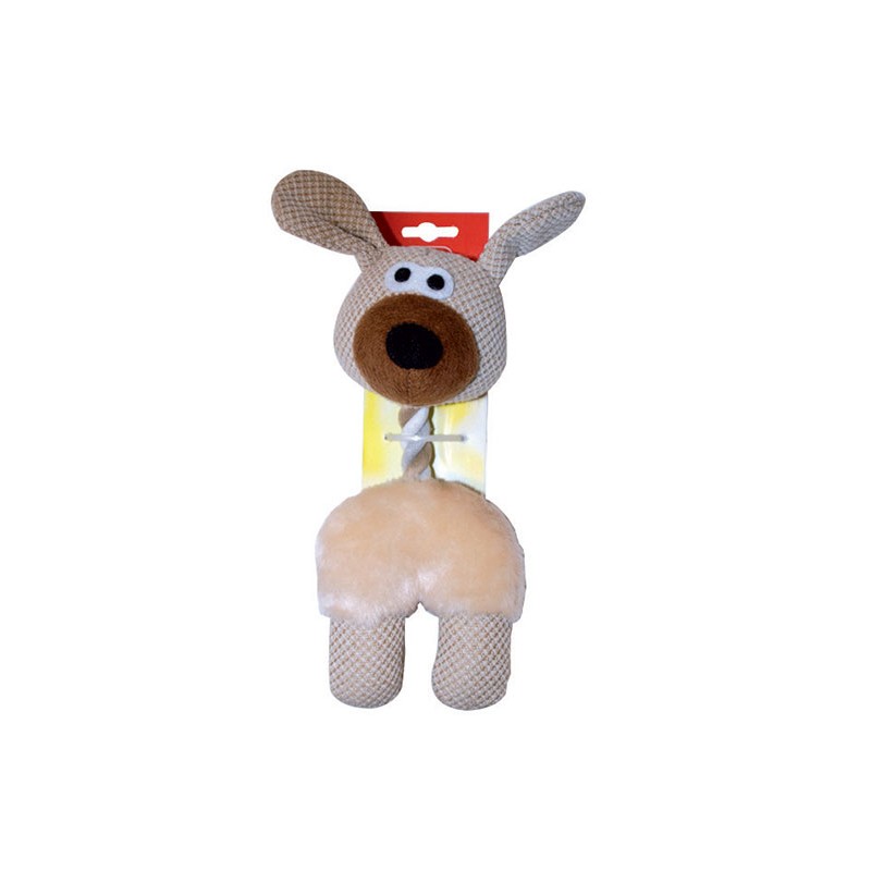 Jouet pour Chien corde et peluche en coton Jouet pour Chien corde et peluche en coton