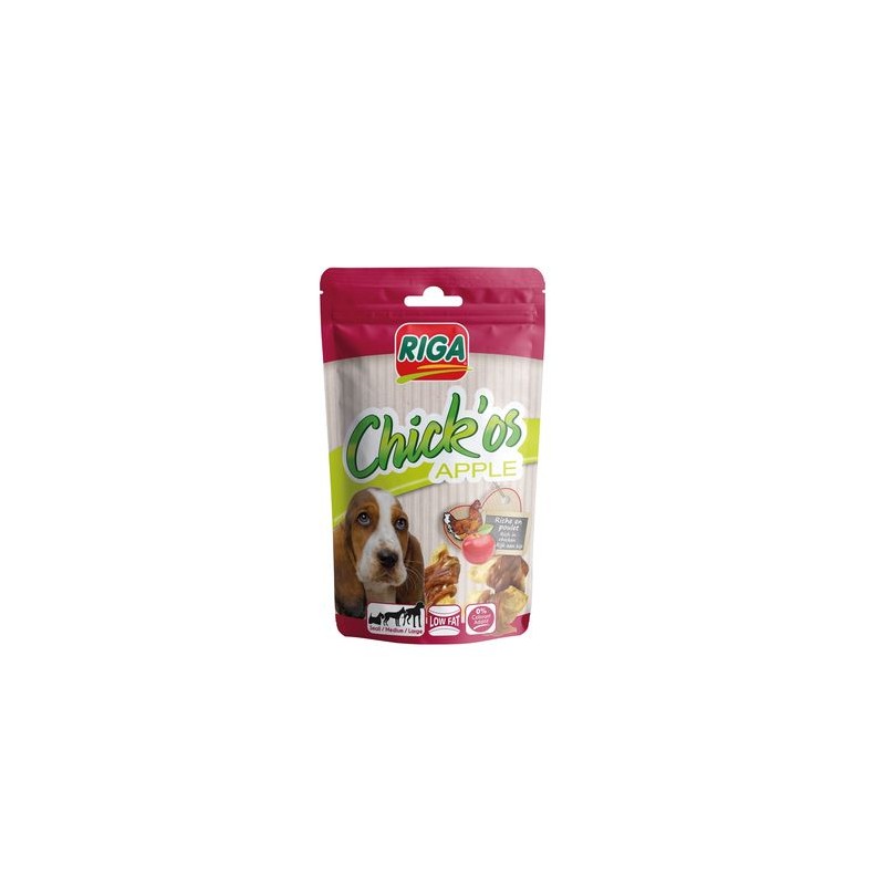 CHICK'OS Pomme friandise pour chien