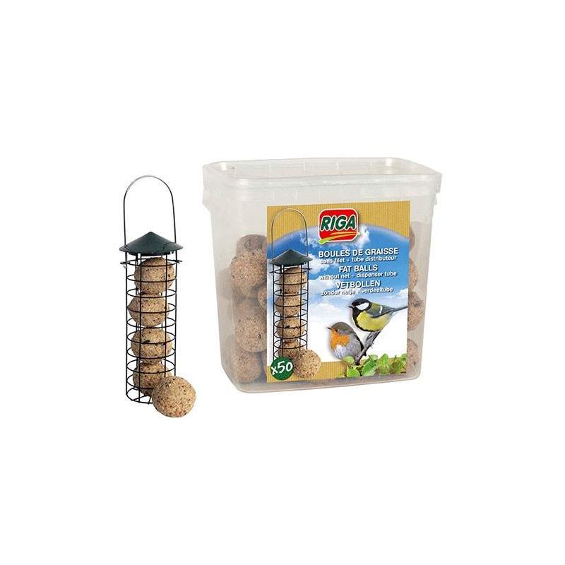 Distributeur Boule de graisse extérieur oiseaux 7 cm pas Cher