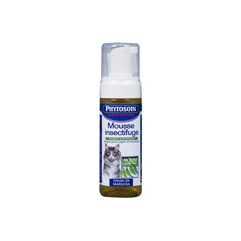 Mousse insectifuge chats 150 ml