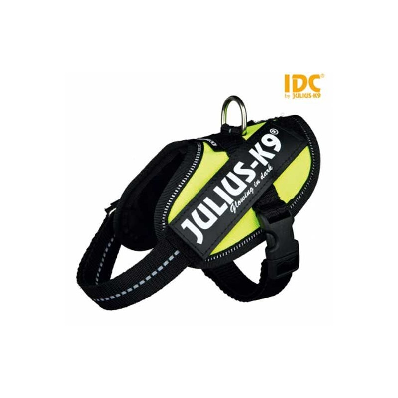 Harnais Power Julius K9 IDC Baby 1 jaune fluo